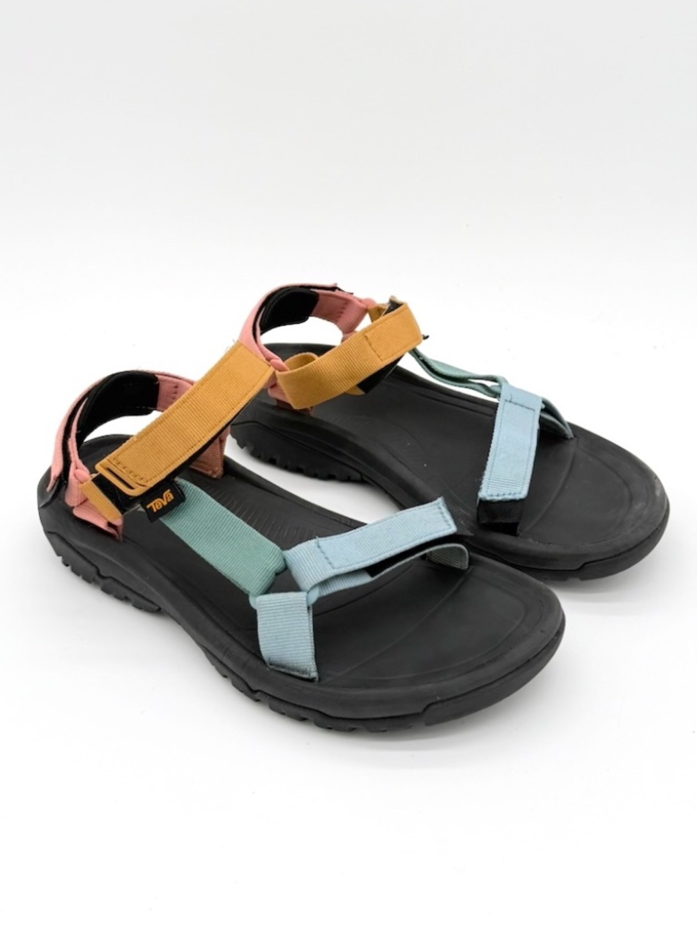 Teva Hurricane XLT2 Pastel Multi Strappy Hiking Water Sandals Women Size 9